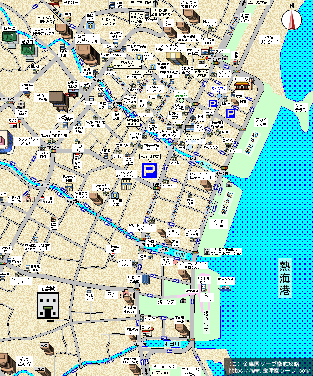 岐阜金津園と大垣のエリア別MAP～金津園ソープ徹底攻略～